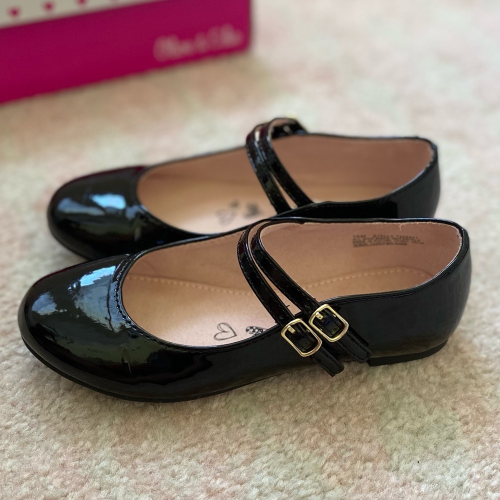 Girls Double Strap Mary Janes
